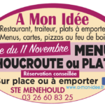 Foire de la Saint Martin 11 novembre 